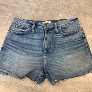 Madewell Perfect Jean Shorts Size 31